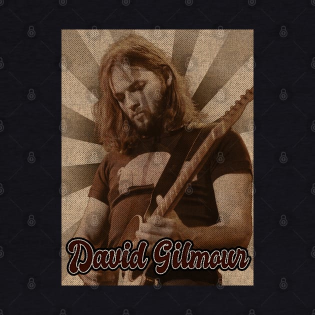 Vintage Classic David Gilmour by StickMen